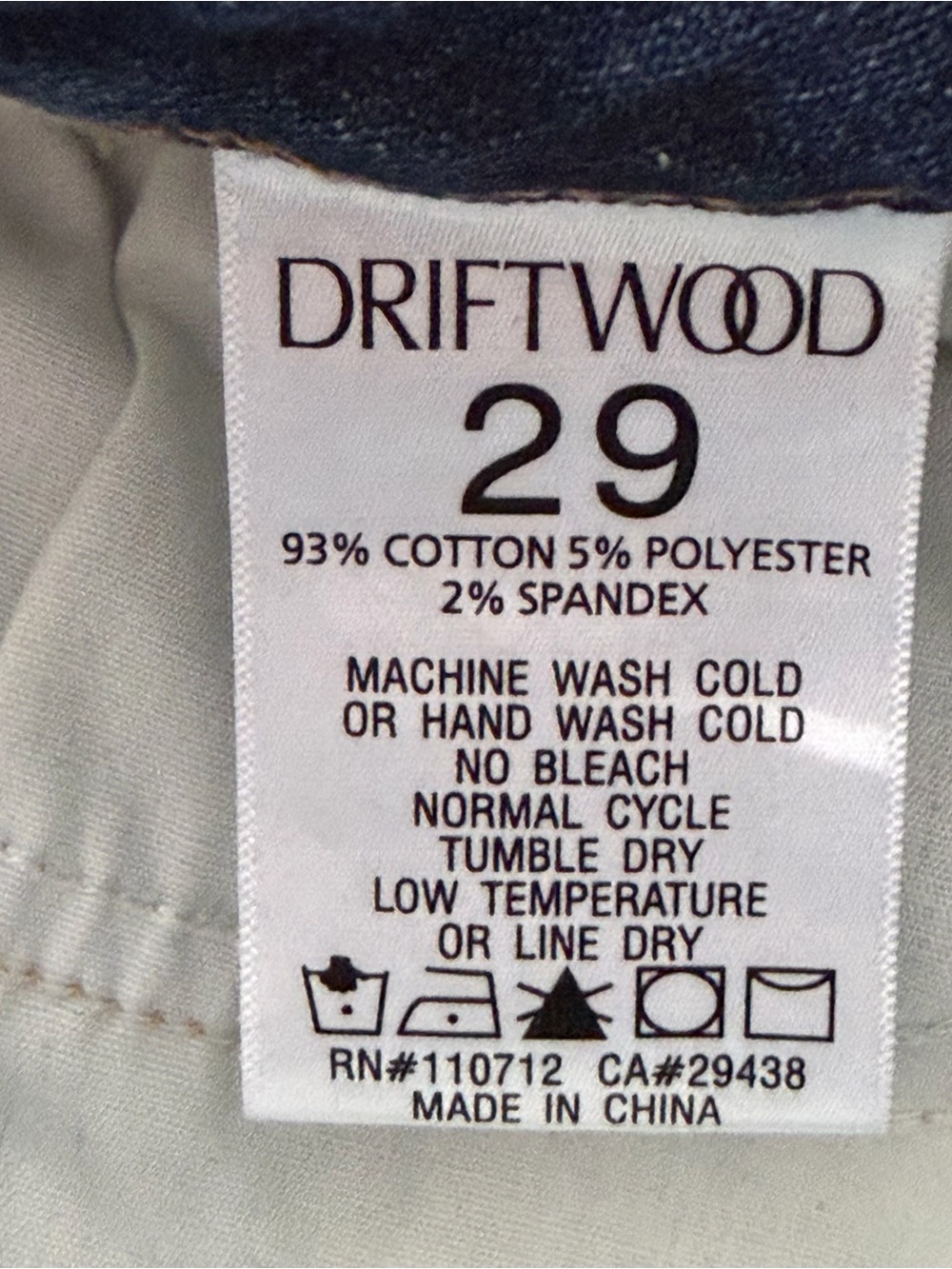 Driftwood Womenβs Jackie Embroidered Cheetah Skinny Jeans Size 29 Blue pockets - Picture 9 of 10